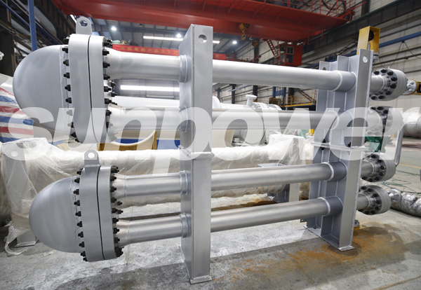 压力容器公司承制的ASME U钢印发卡换热器顺利完工发货