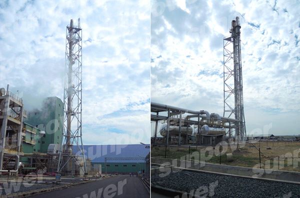 越南金瓯化肥厂合成氨尿素火炬