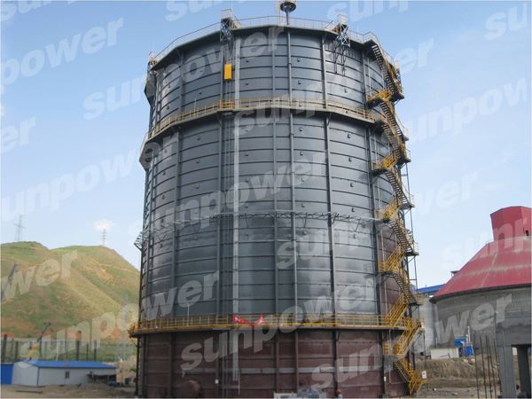 青海盐湖海纳化工有限公司聚氯乙烯一体化项目电石回收气柜