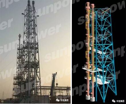 沙特基础工业MMA-PMMA项目火炬