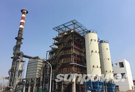 涟水千亿球友会2号锅炉吹管工作顺利完