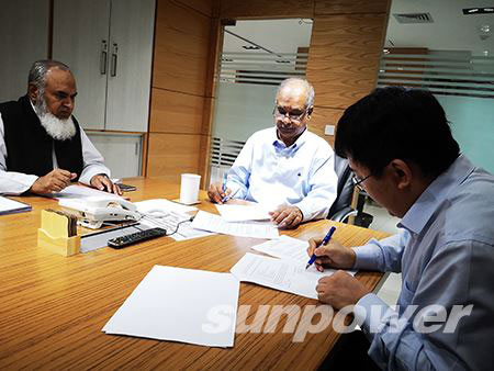 千亿球友会阳光院与巴基斯坦奥林匹亚化工集团达成扩建电厂工程协议