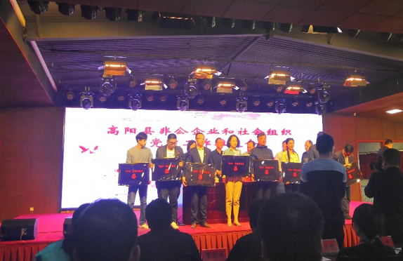 长润环保参加高阳县委组织部党建工作推进会