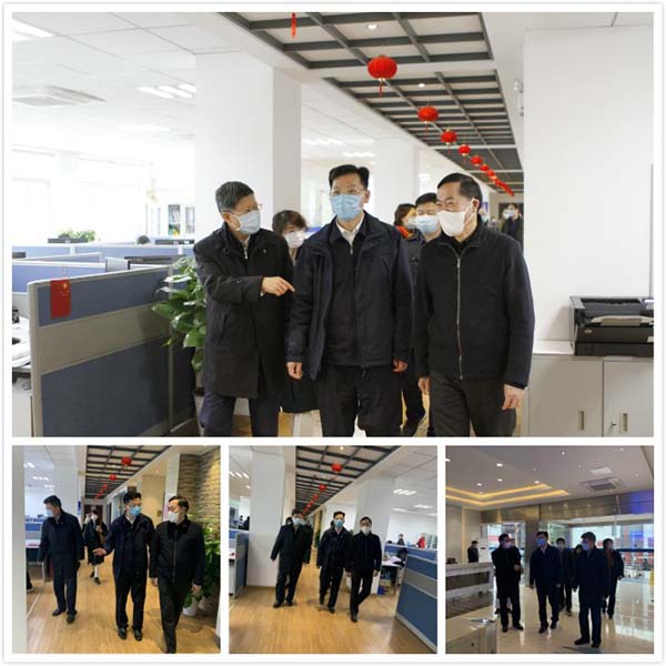 南京市鼓楼区委书记刘军莅临千亿球友会集团圣诺热管公司考察指导