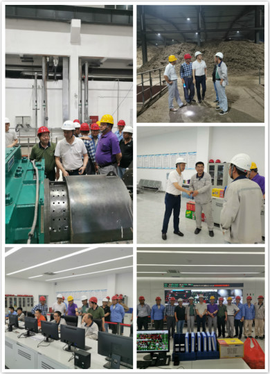 迎节点为奋斗者庆功 扬士气保试运行成功——千亿球友会清洁能源总经理谷全军一行到新泰项目视察慰问