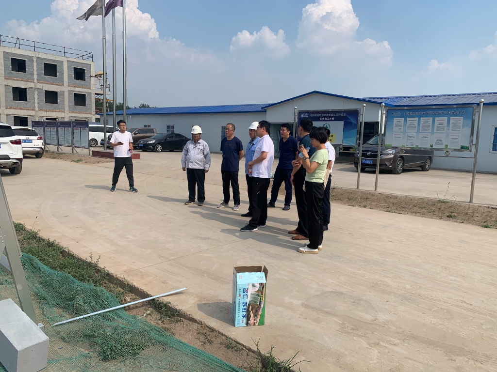 运城市发改委主任王平安莅临新绛项目调研