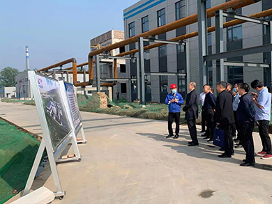 运城市委常委、副市长董旭光莅临 新绛项目公司调研指导工作