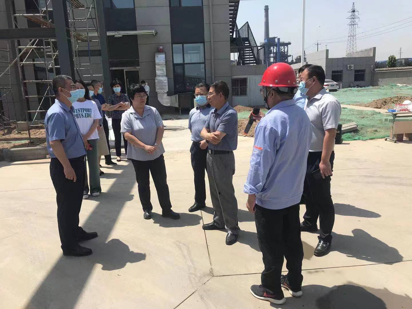 山西省委督导组组长唐晋一行莅临新绛千亿球友会调研指导