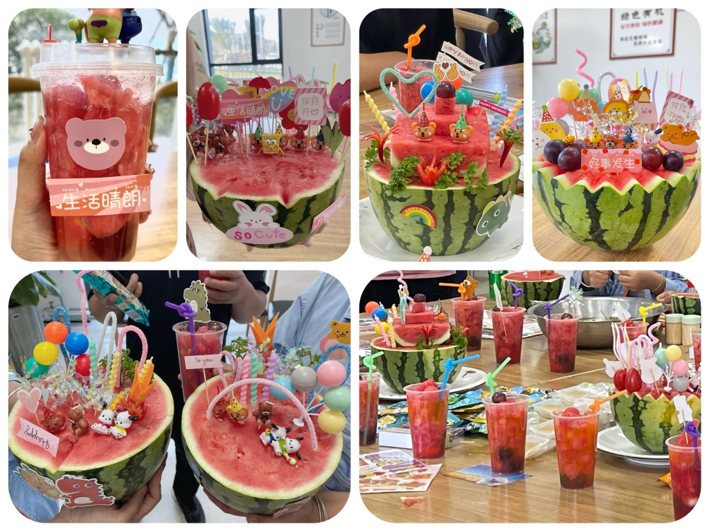 浪漫七夕 爱满千亿球友会——徐州千亿球友会开展“七夕宠爱，创意西瓜DIY”活动 